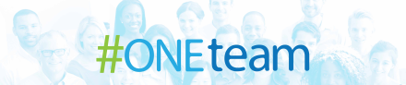 Team #ONEteam Hashtag Image