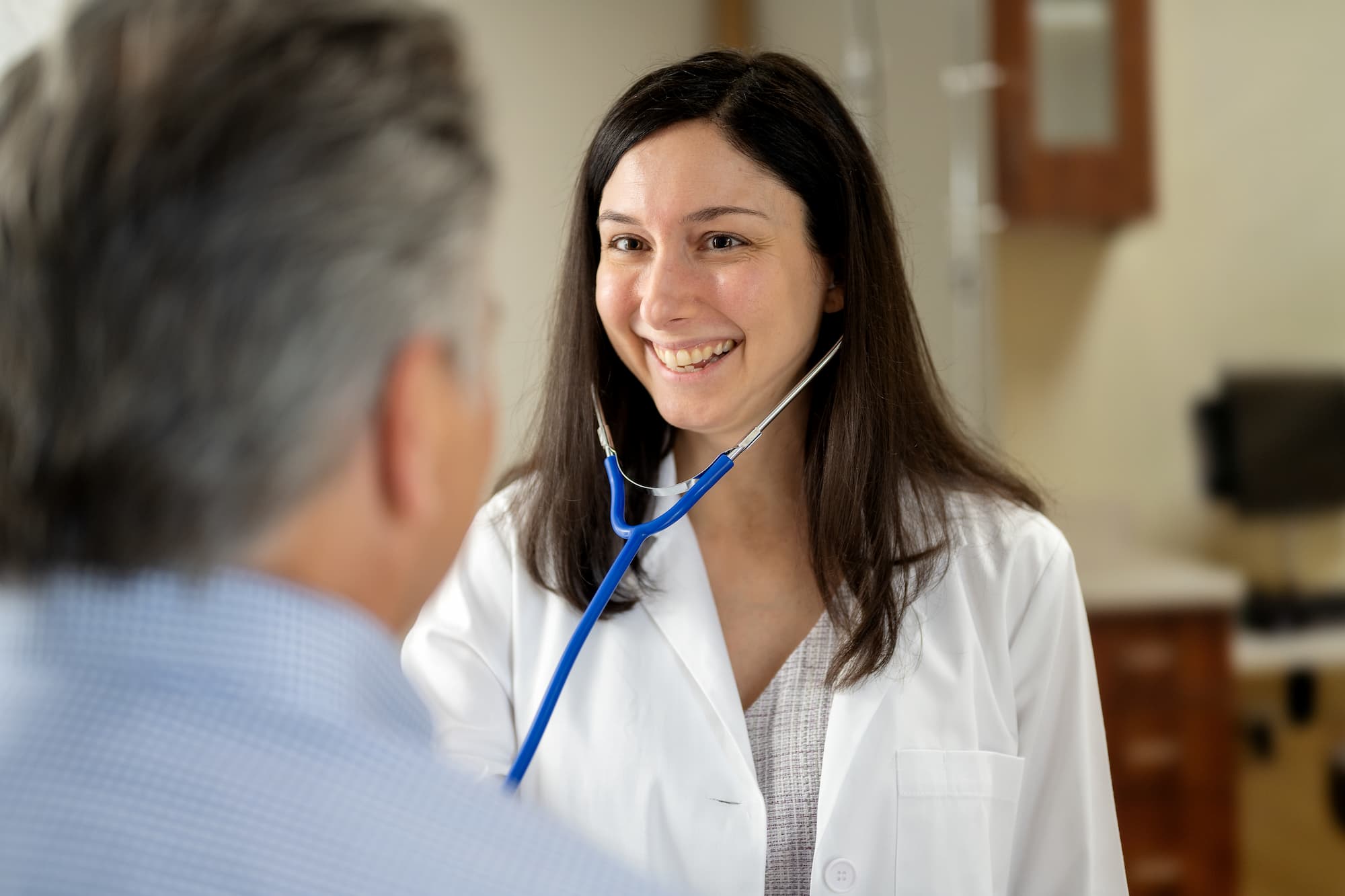 Generic stock photo of a female doctor.