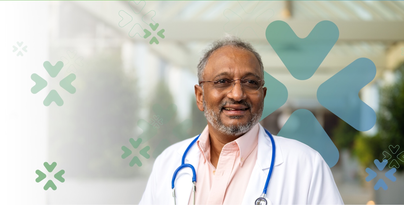 Stock photo of agilon health related doctor.